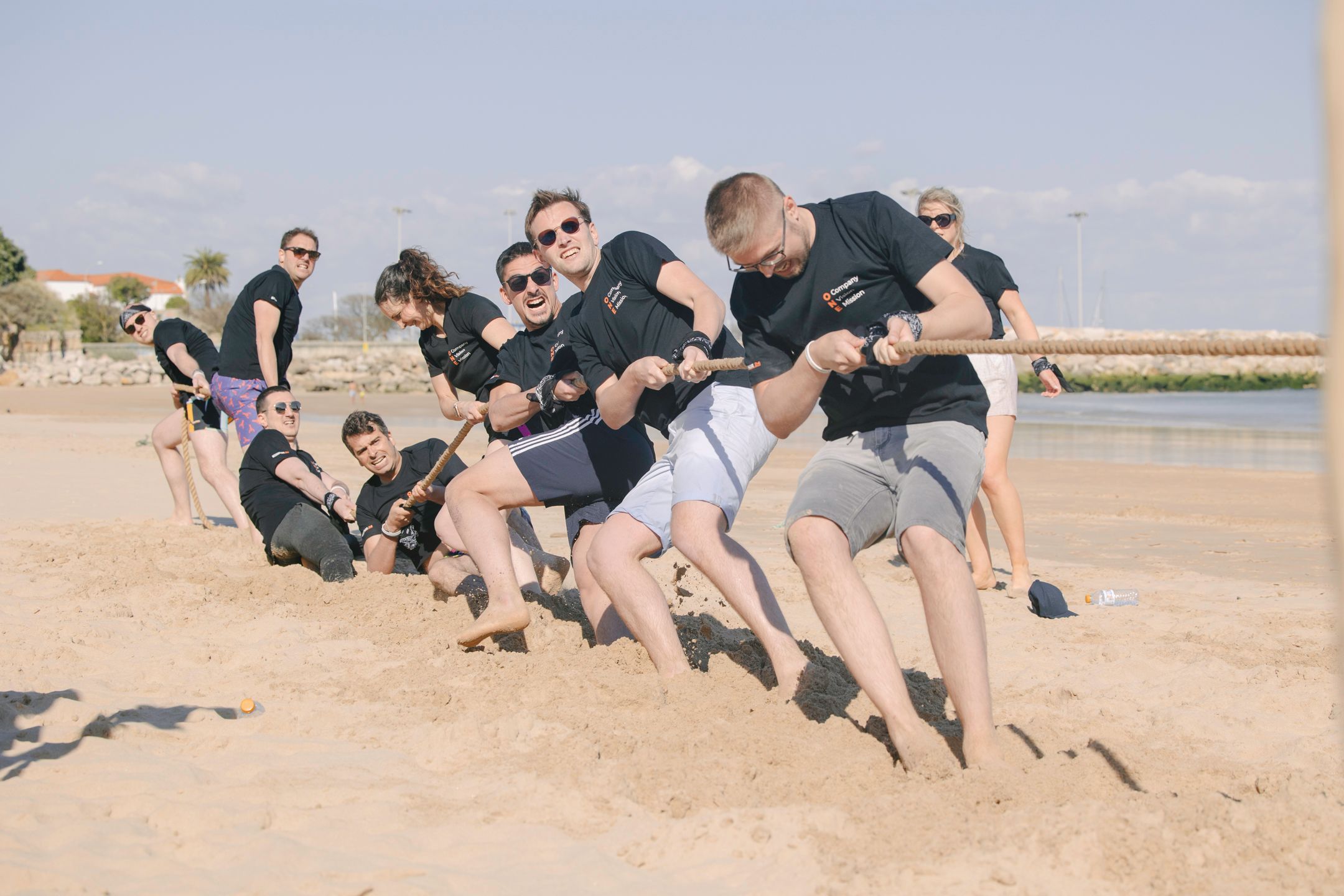 Team Building en la playa